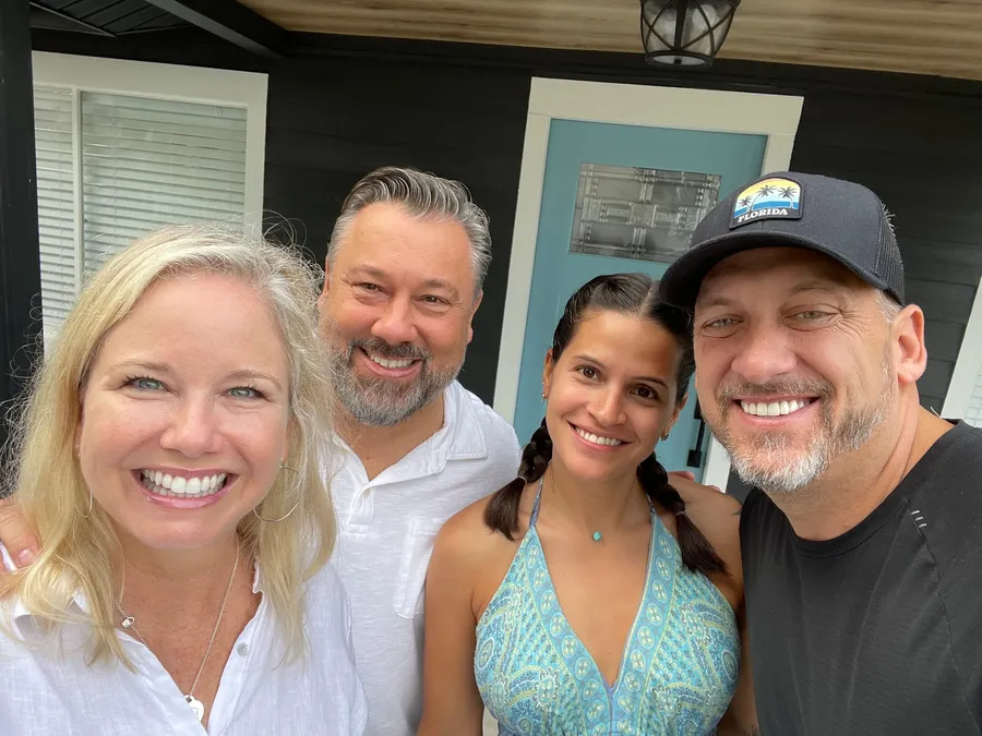 The Flipping Gringo team at a finished renovation
